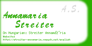 annamaria streiter business card